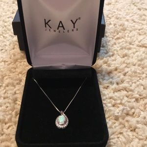 Opal Lab-Created Necklace